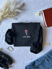 Embroidered Filia Dei Christian Sweatshirt