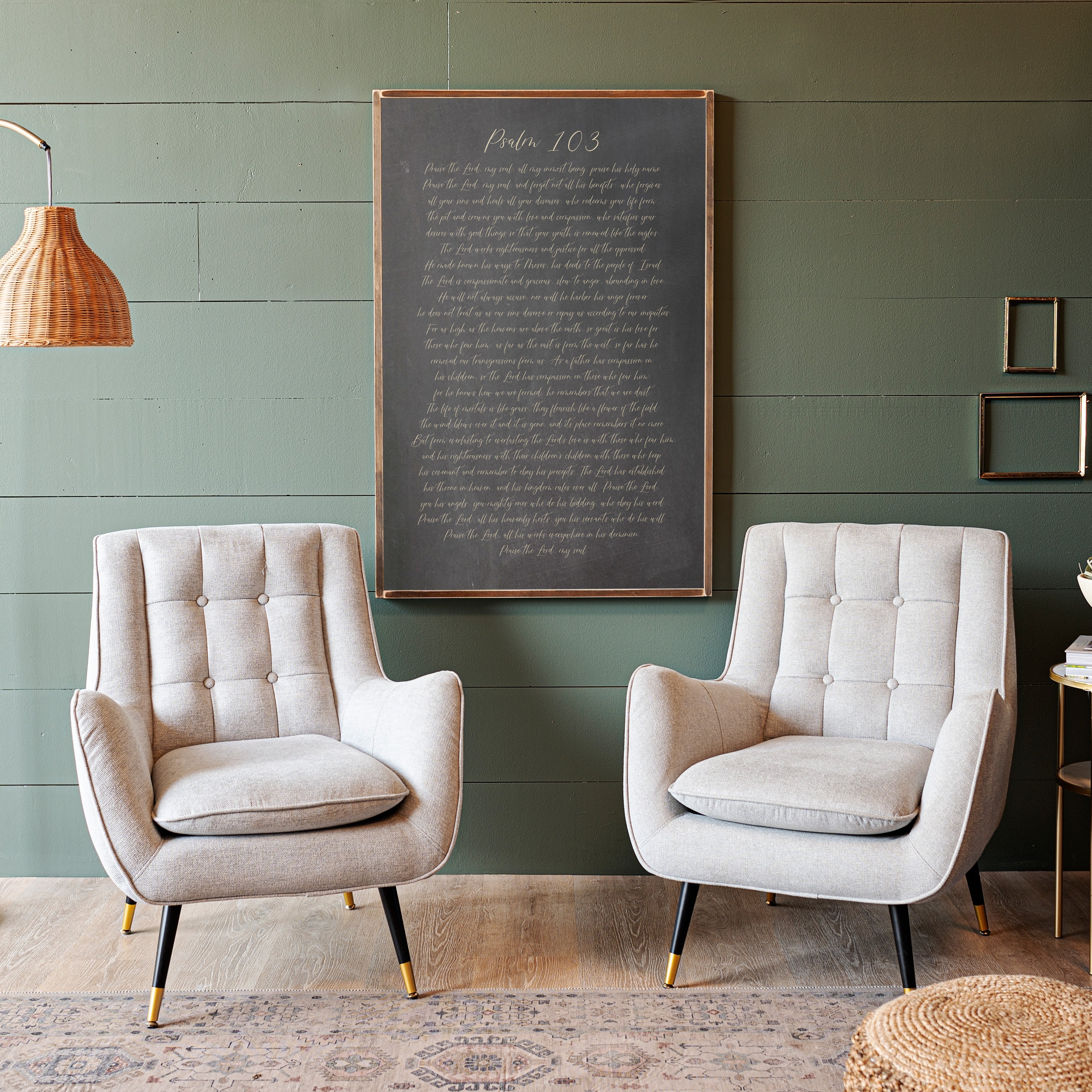 Psalm 103 | Framed Wooden Art