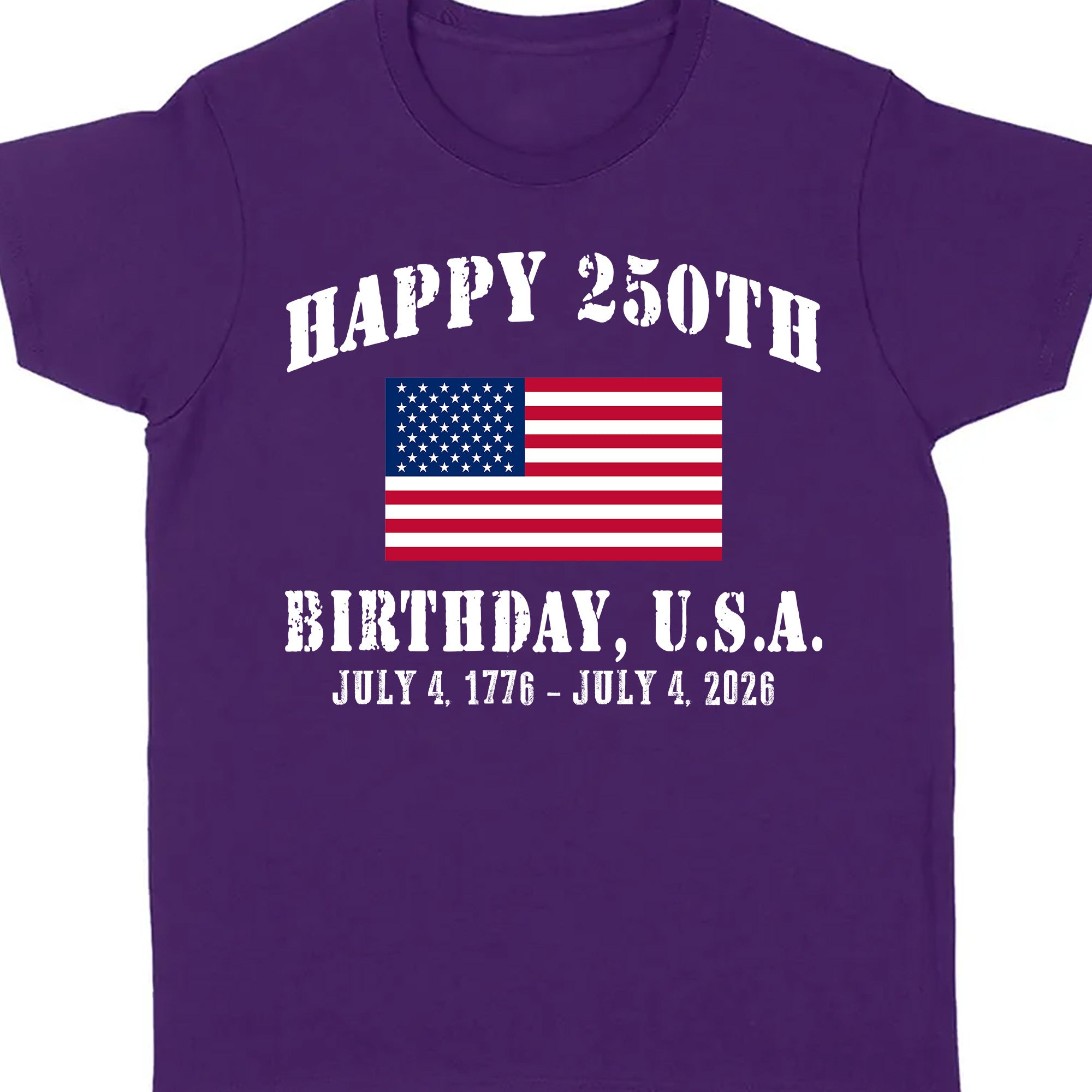 Happy 250 Years Birthday USA Shirt