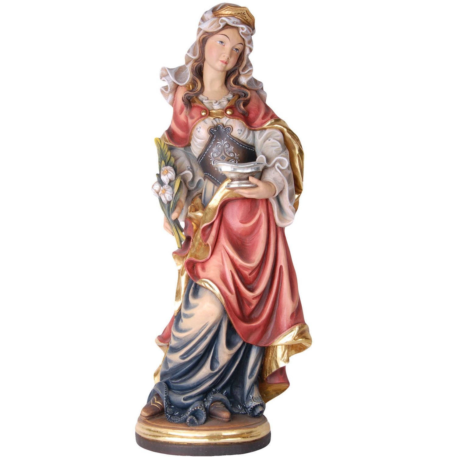 Saint Odlie with Eyes Figurine