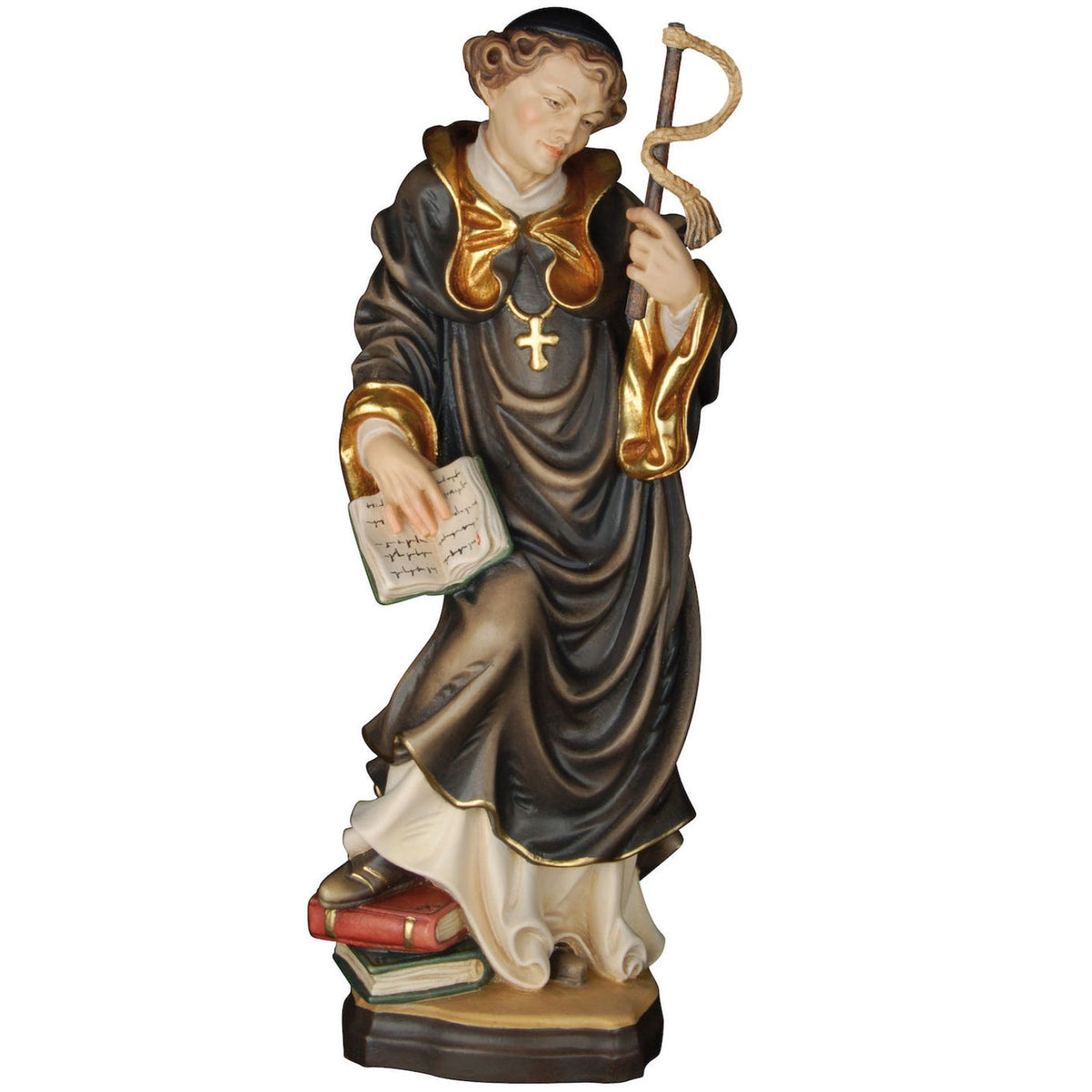 Saint Landelin of Crespin Figurine