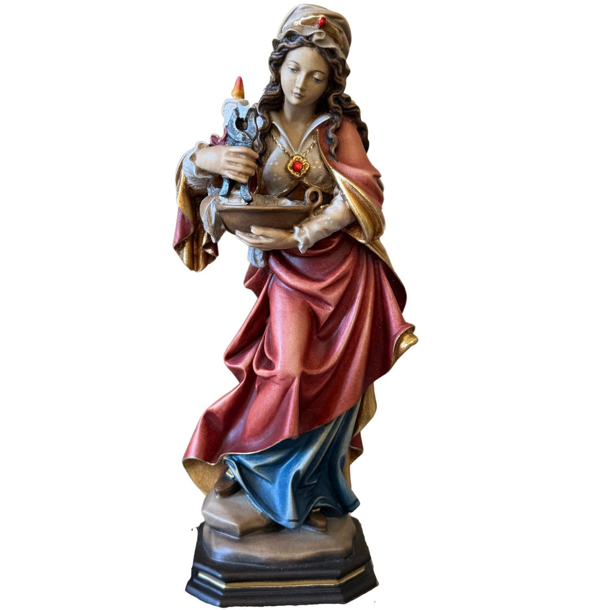 Saint Apollonia Statue 12" Available and Ready to Ship