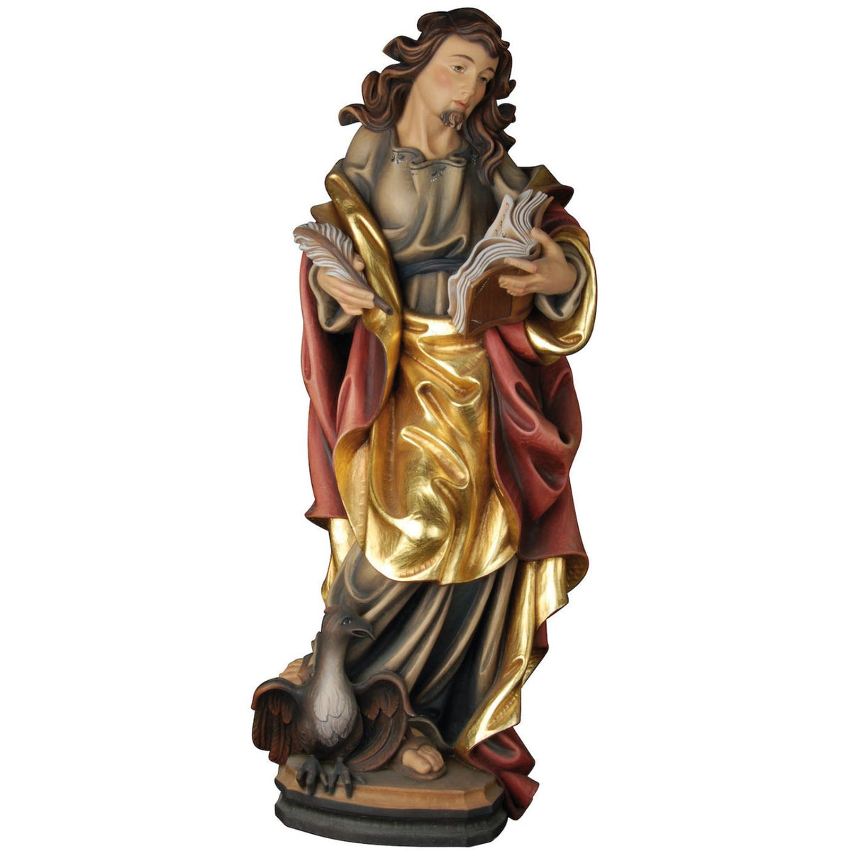 Saint John Figurine 8" One Available in Stock and Ready to Ship