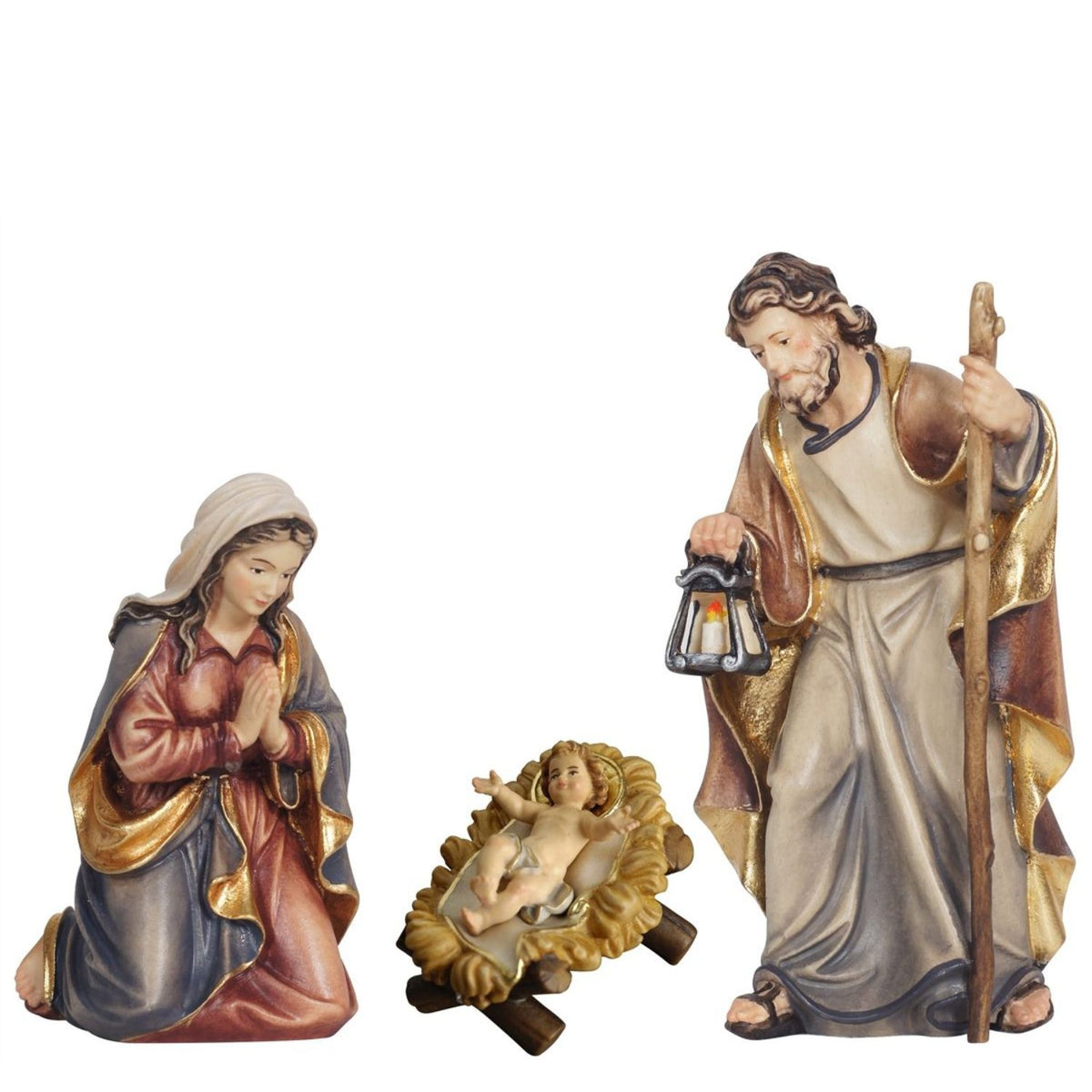 Mahlknecht Nativity Holy Family Infant Jesus loose Figurine Set