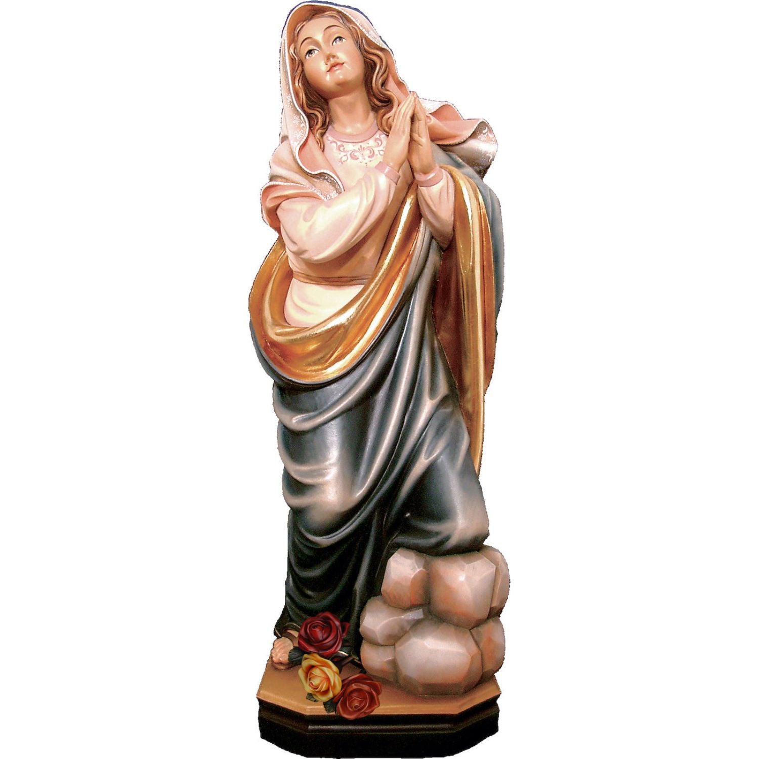 Saint Rosalia with Roses Figurine