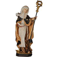 Saint Wiltrud with Crown Figurine