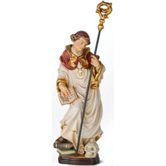 Saint Bruno with Skull Figurine
