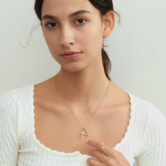 God Jesus Fish And Cross Ring