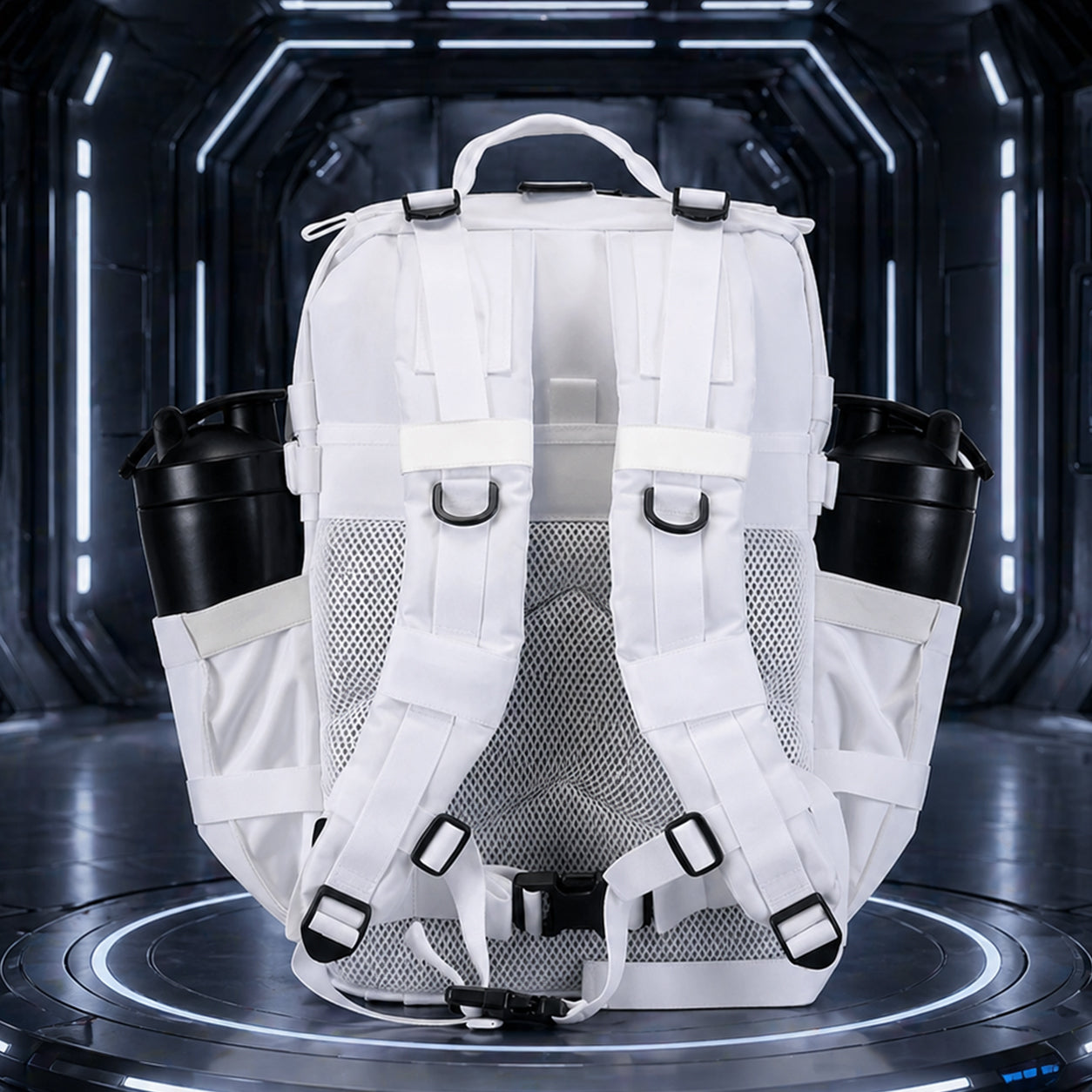 OP Anime Patch EDC Performance Backpack 35L / 45L - White