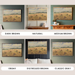 Psalm 96 | Framed Wooden Art - Horizontal