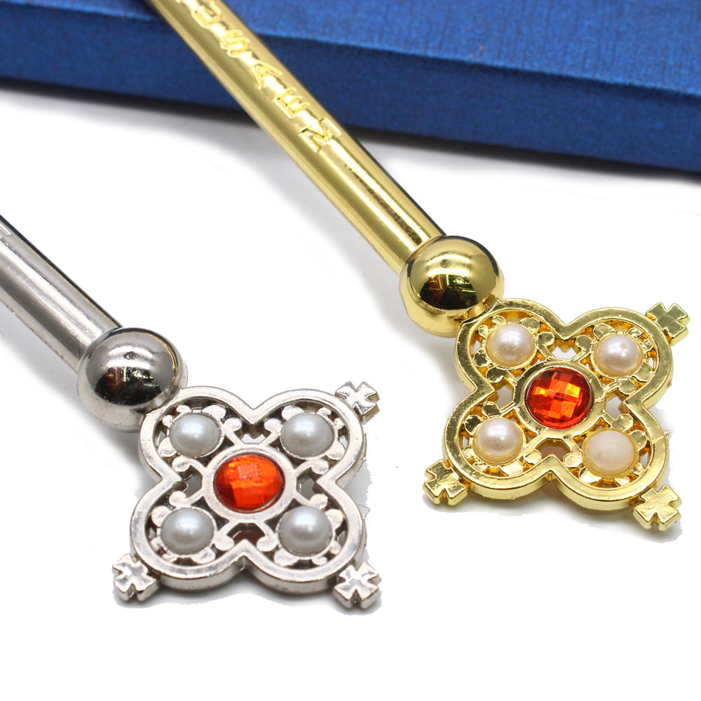 Jerusalem Handheld Crucifix with Gift Box – Christian Religious Blessing Cross