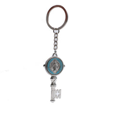 St. Benedict Medal Keychain Colorful Religious Key Ring Catholic Gift