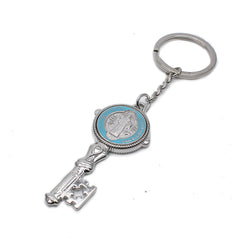 St. Benedict Medal Keychain Colorful Religious Key Ring Catholic Gift