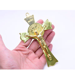 Metal Cross Outdoor Hanging Decor – Christian Garden & Home Ornament