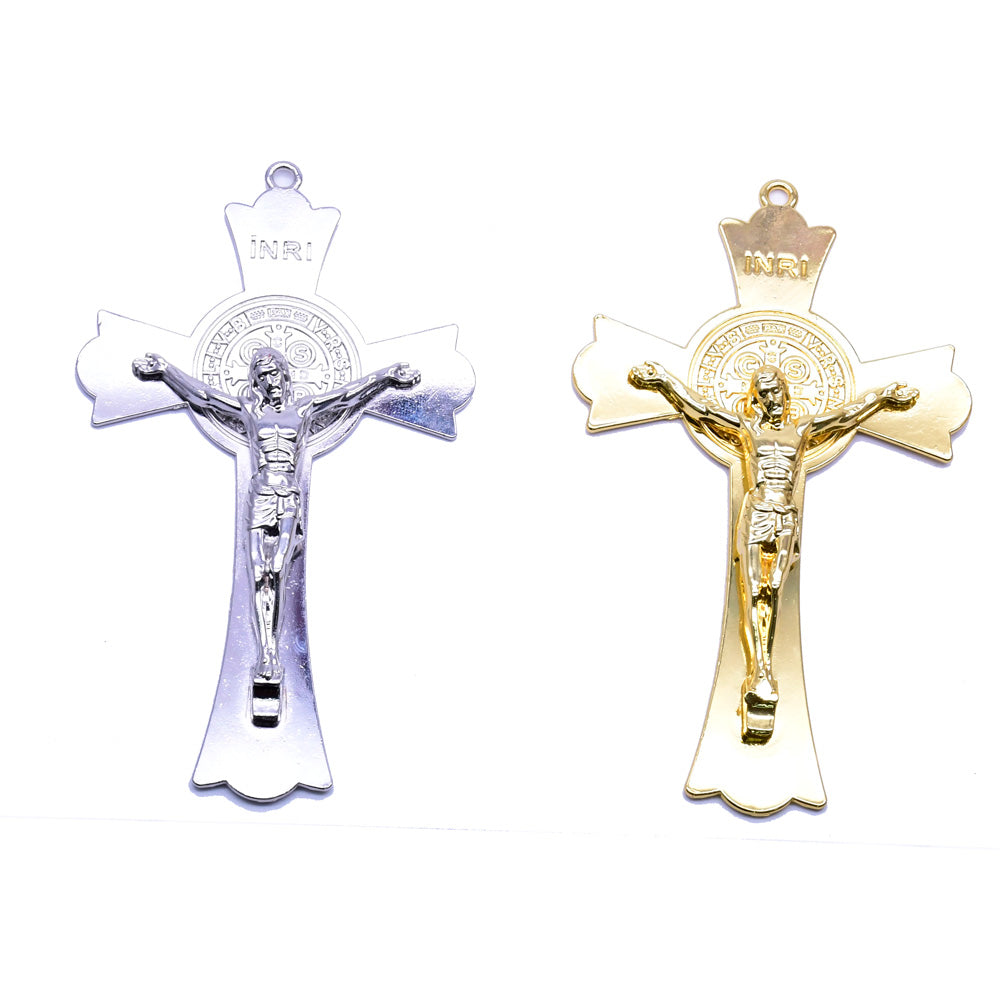 Metal Cross Outdoor Hanging Decor – Christian Garden & Home Ornament