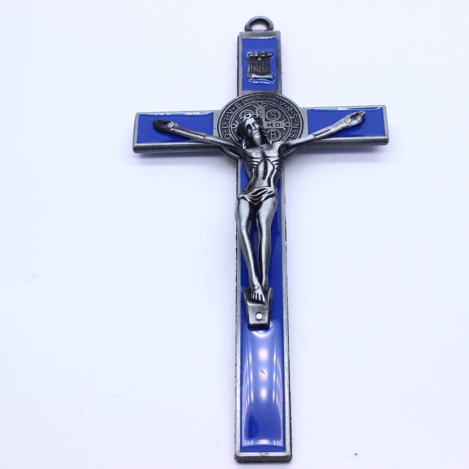 Large Metal Crucifix Cross Wall Hanging – Jesus Christian Decor
