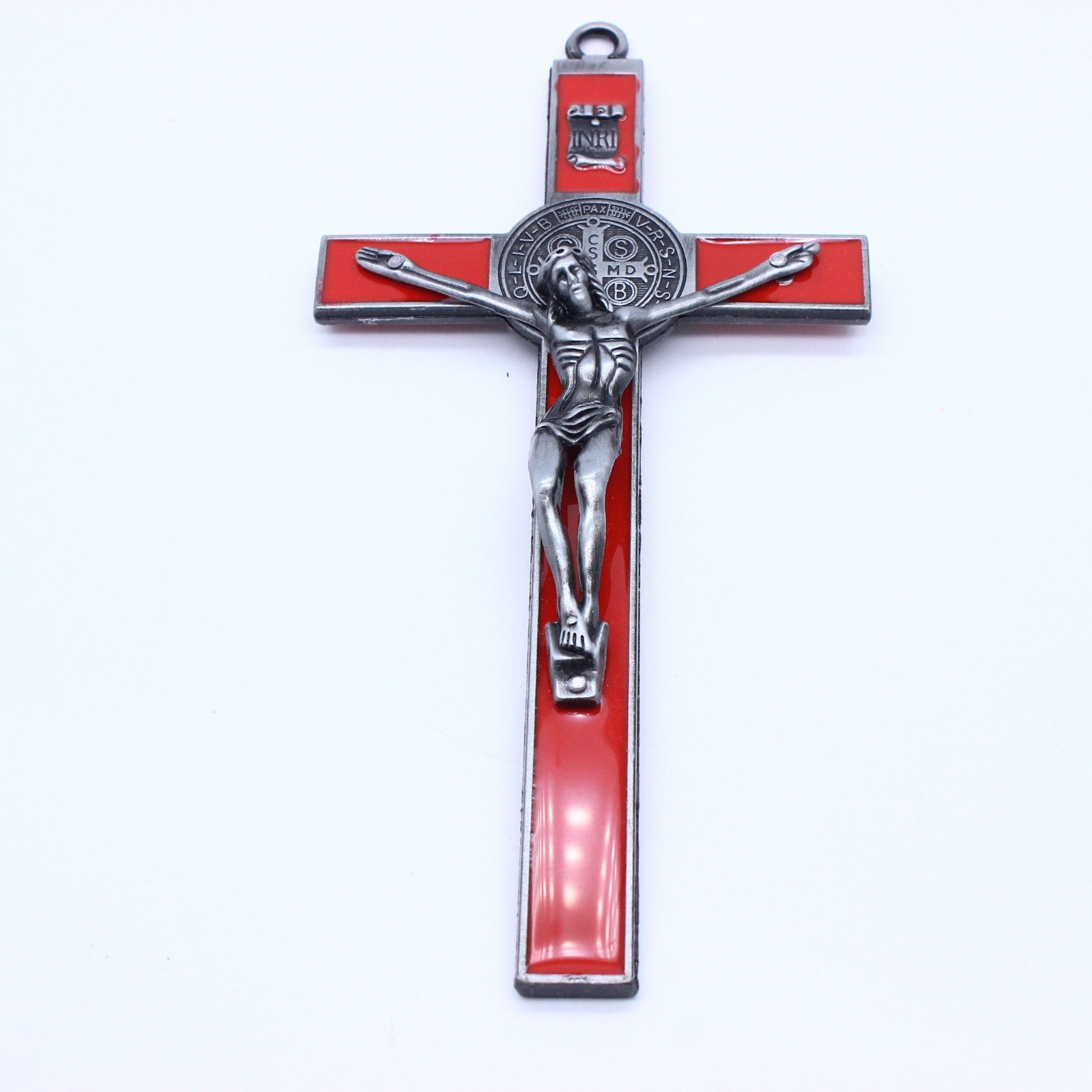 Large Metal Crucifix Cross Wall Hanging – Jesus Christian Decor