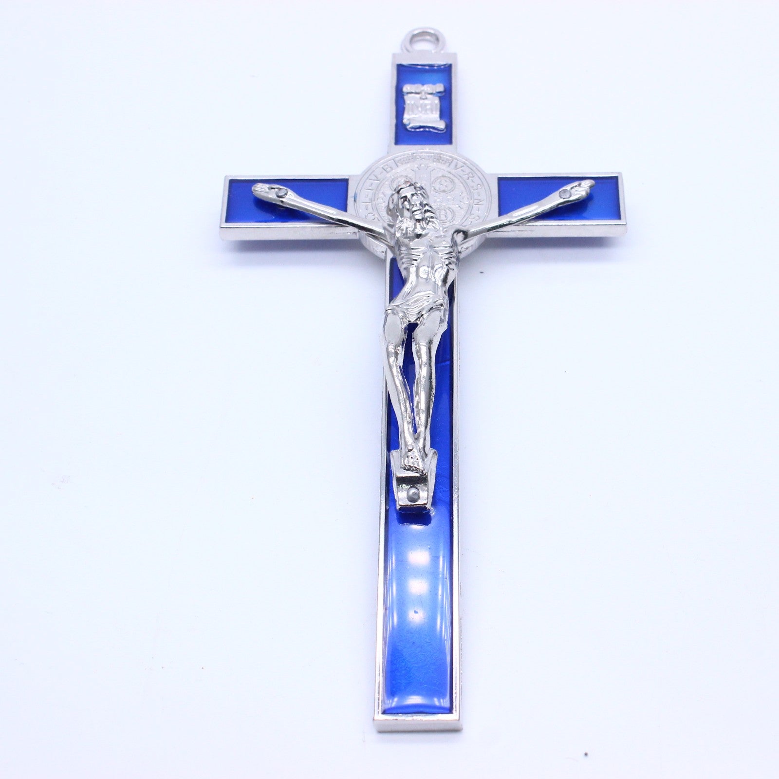 Large Metal Crucifix Cross Wall Hanging – Jesus Christian Decor