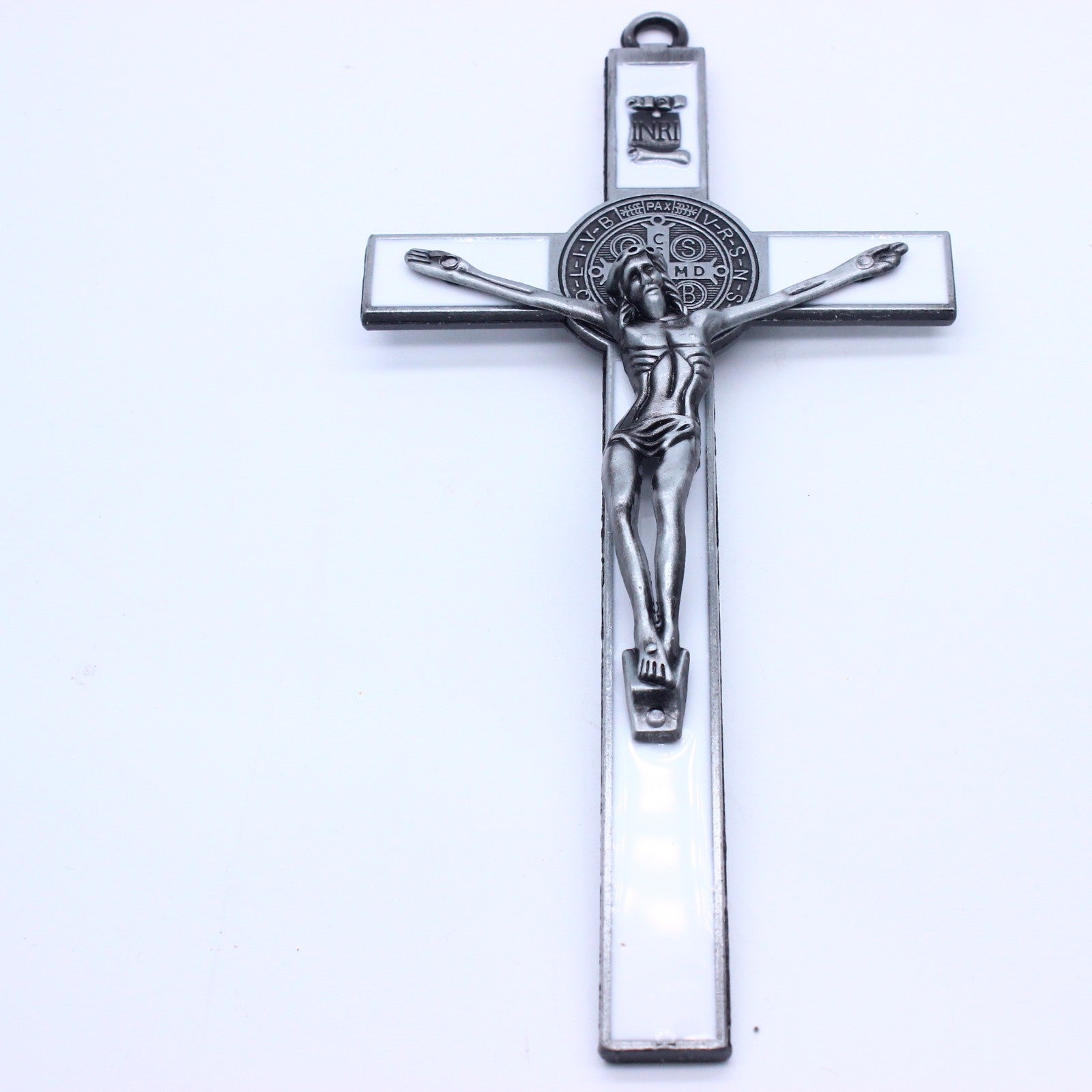 Large Metal Crucifix Cross Wall Hanging – Jesus Christian Decor