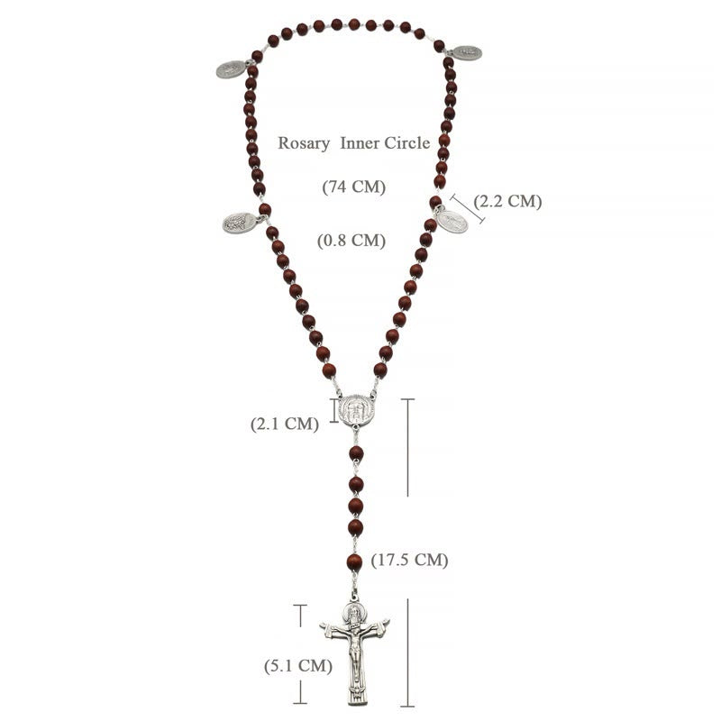 Classic Iconostasis Handmade Olive Wood Rosary