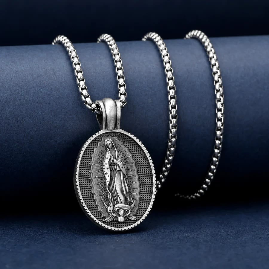 Our Lady of Guadalupe Virgin Mary Necklace