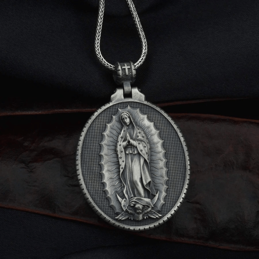 Our Lady of Guadalupe Virgin Mary Necklace
