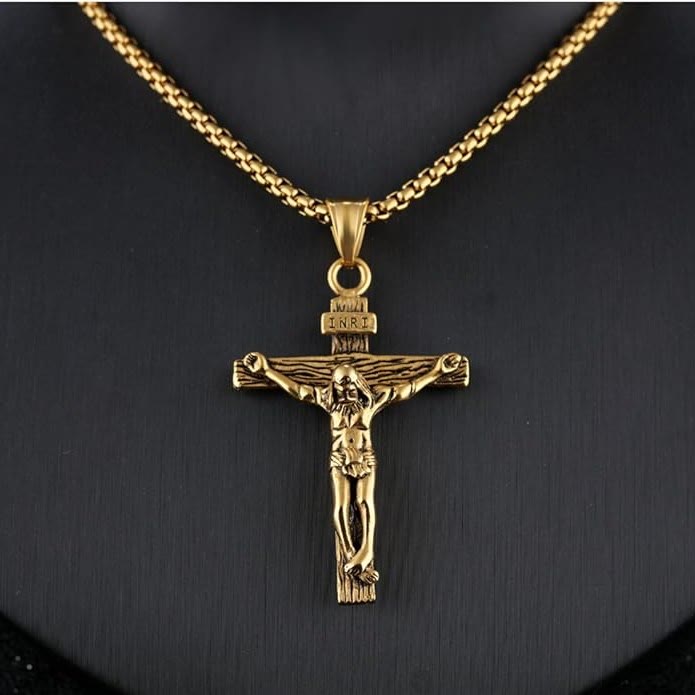 Christ Jewelry Crucifix Pendant Charm Necklace
