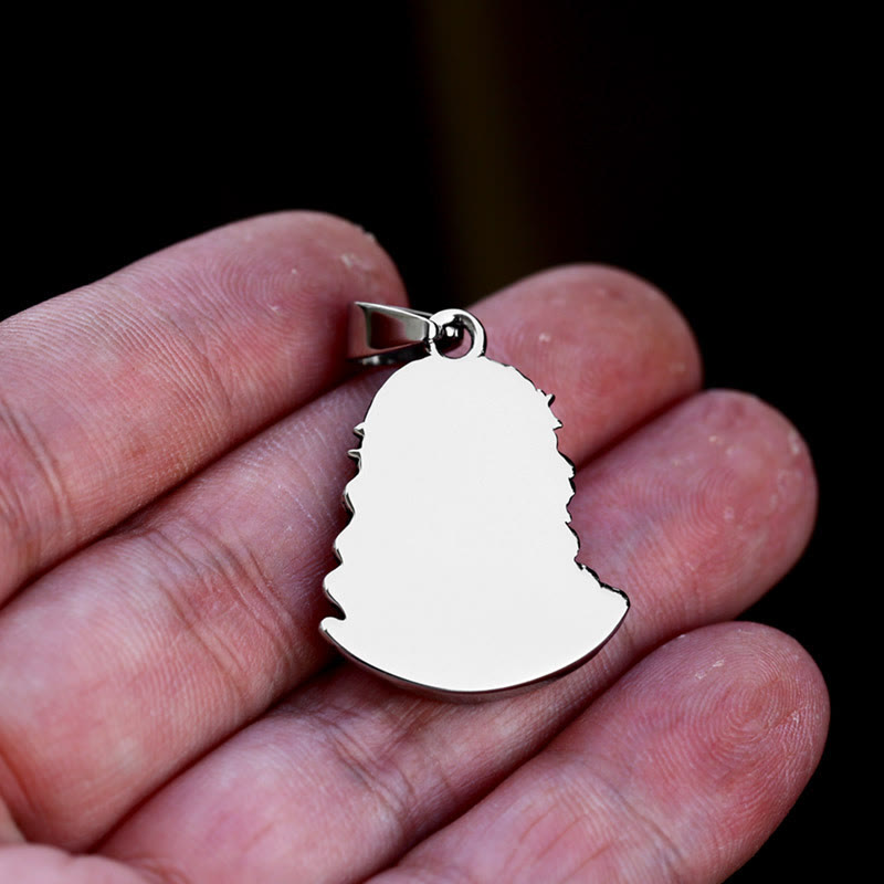 Classic Style Crafted Jesus Crown of Thorns Pendant Necklace