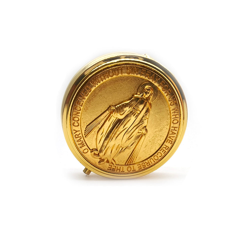 Catholic Rosary Gift Box – Elegant Metal Storage Case