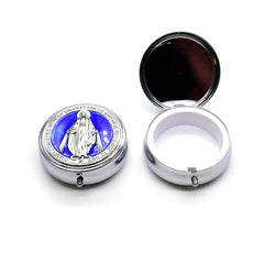 Catholic Rosary Gift Box – Elegant Metal Storage Case