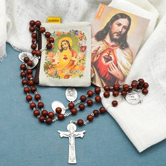 Classic Iconostasis Handmade Olive Wood Rosary