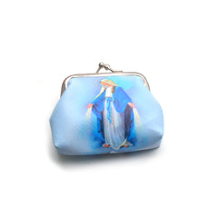 3" Virgin Mary Rosary Pouch – Clip Coin & Gift Bag