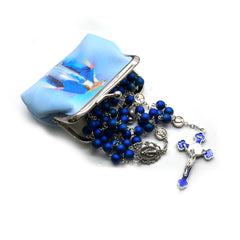 3" Virgin Mary Rosary Pouch – Clip Coin & Gift Bag