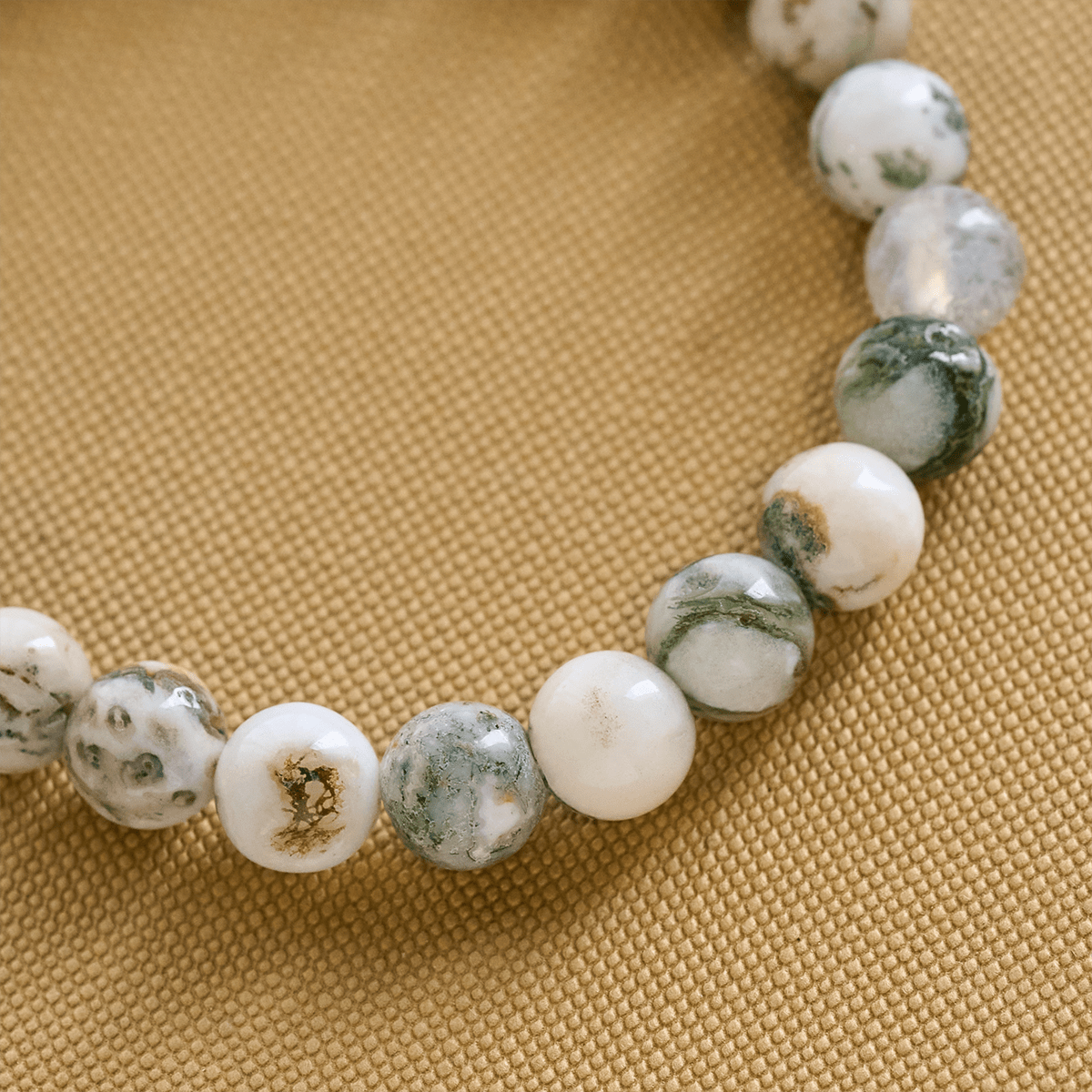 Waves of Grace Shark Guardian Cross and Natural Volcanic Agate Stones Animal Bracelet