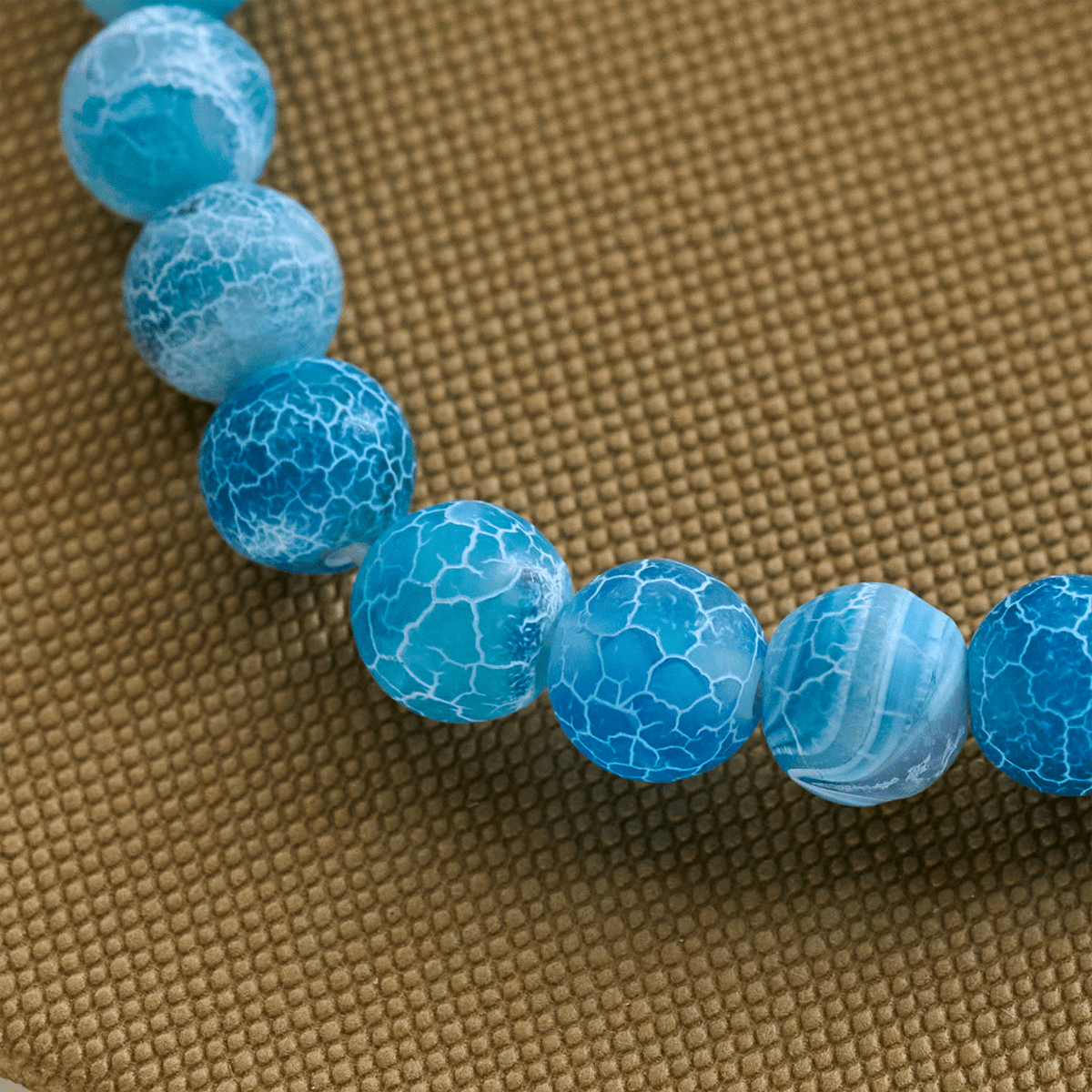 Waves of Grace Shark Guardian Cross and Natural Volcanic Agate Stones Animal Bracelet