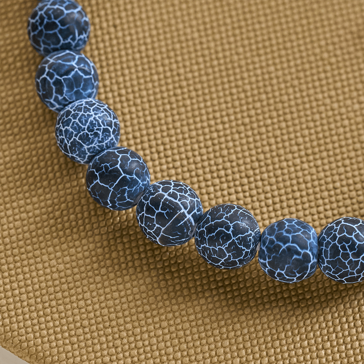 Waves of Grace Shark Guardian Cross and Natural Volcanic Agate Stones Animal Bracelet