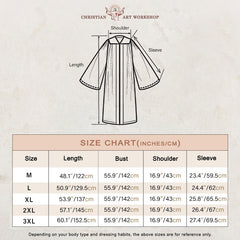 Traditional Stand Collar Clergy Robe with Golden Buttons & MultiColor Options