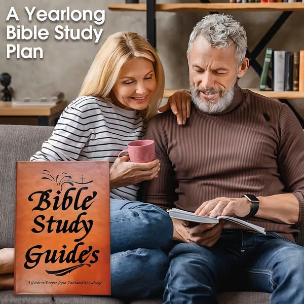 66-Page Bible Study Guide Journal for Daily Devotions and Group Study