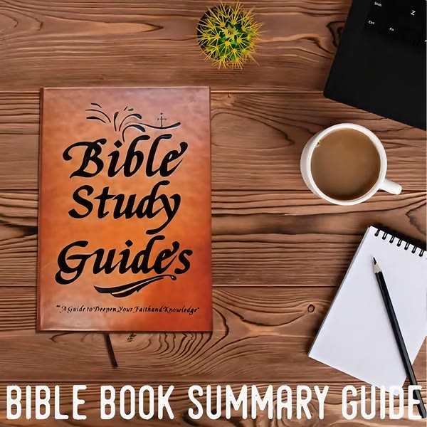 66-Page Bible Study Guide Journal for Daily Devotions and Group Study