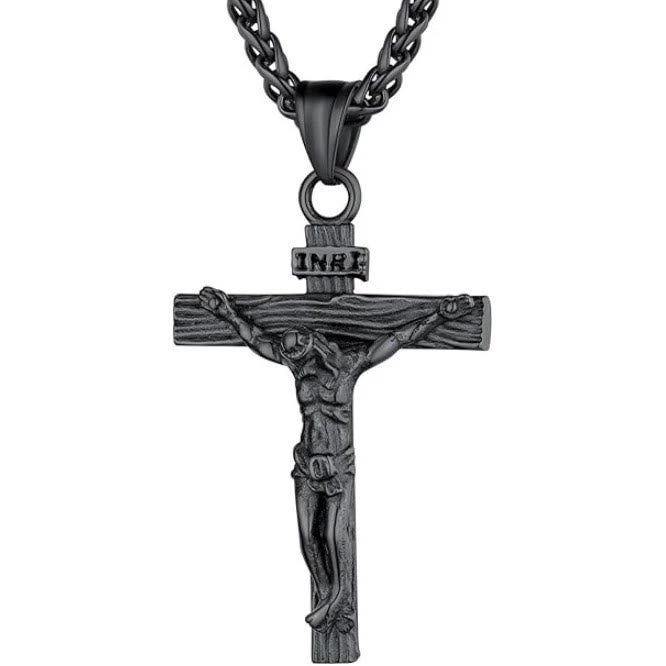 Christ Jewelry Crucifix Pendant Charm Necklace