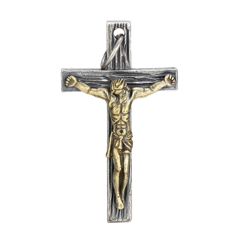 Classic Sterling Silver Crucifix Necklace: A Symbol of Faith for Daily Spiritual Connection