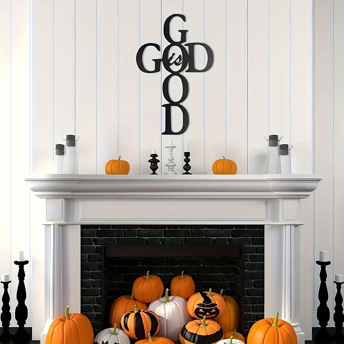 God Is Good Metal Wall Decor: Simple Yet Powerful Faith Sign