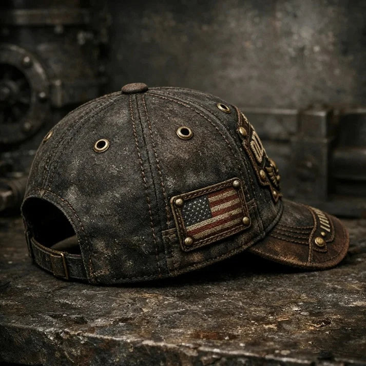 Old Fuckers Club-Handmade Vintage Baseball Cap