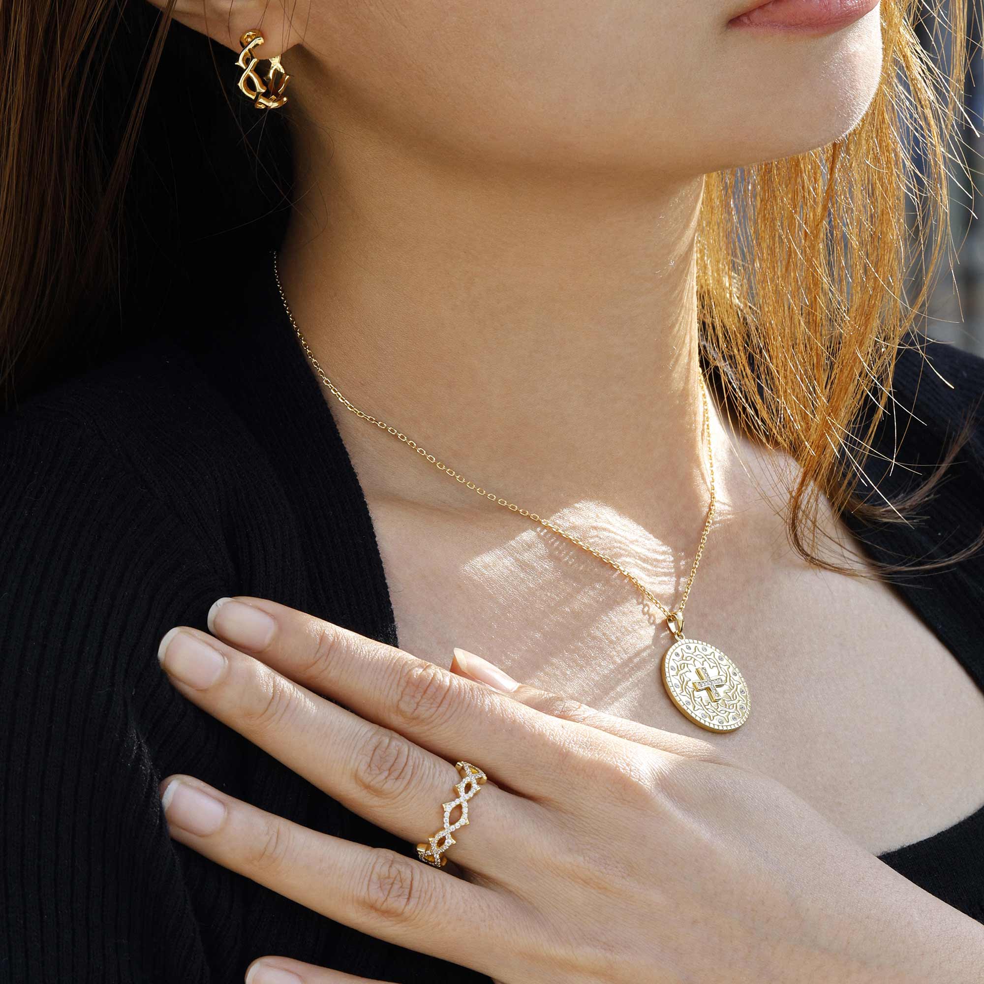 Crown of Thorns Statement Ring