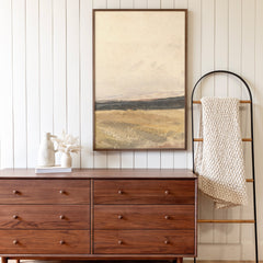 Prairie Abstract | Framed Wooden Art