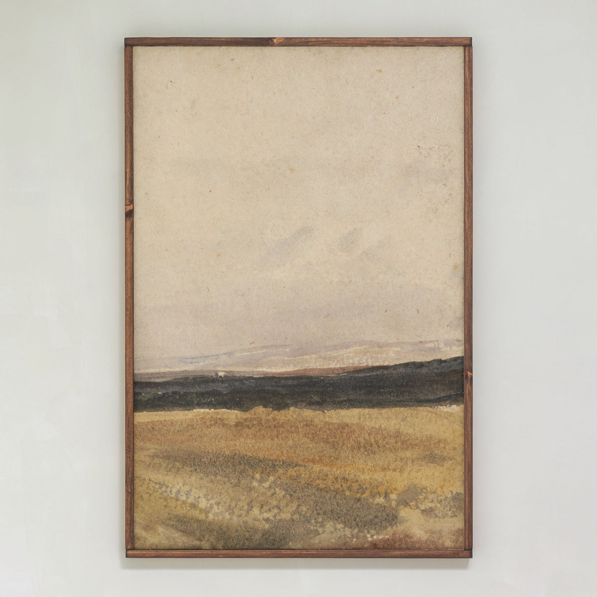 Prairie Abstract | Framed Wooden Art