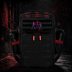 SM Hero Patch EDC Performance Backpack 35L / 45L - Black Red