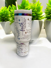 Jesus Tumbler With Handle 30oz