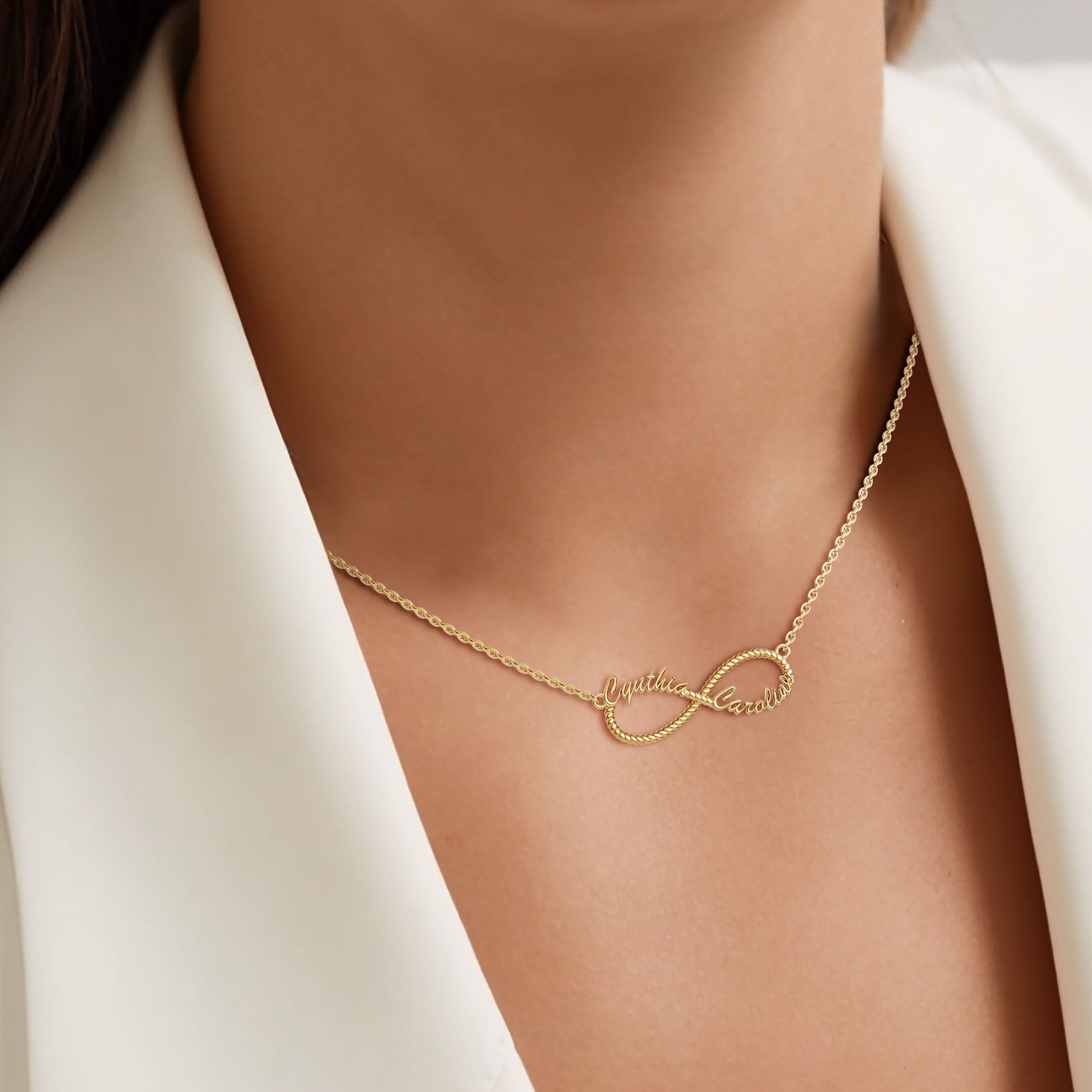 Infinity Personalized Name Necklace