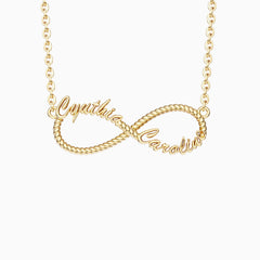Infinity Personalized Name Necklace